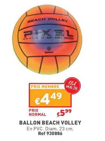 ballon beach volley