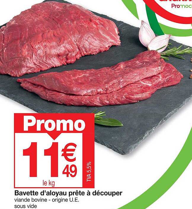 Bavette D'aloyau Prête à Découper