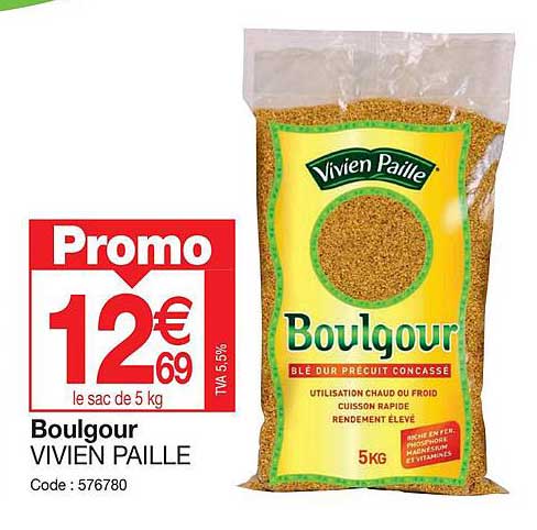 boulgour vivien paille