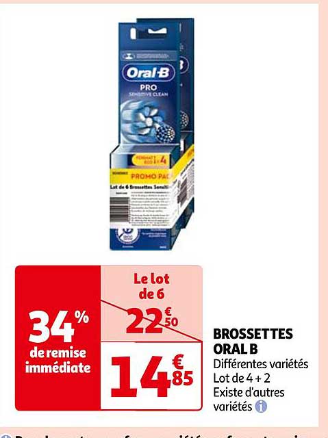 brossettes oral b