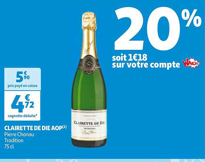 clairette de die aop pierre chanou tradition