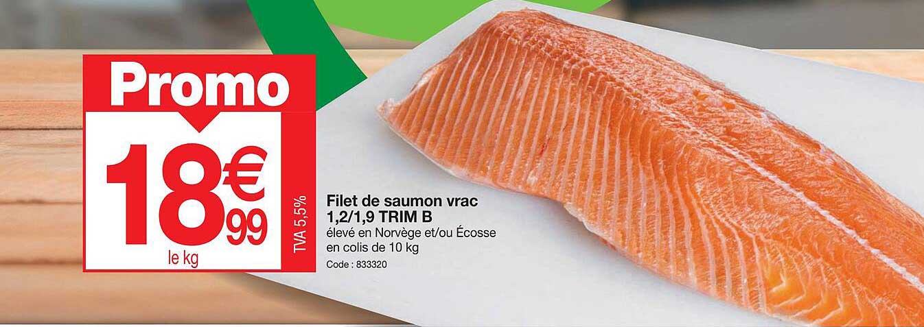 filet de saumon vrac 1,2/1,9 trim b
