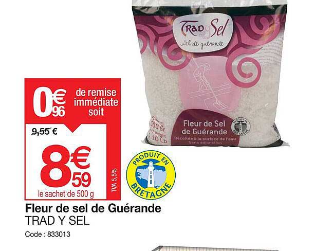 fleur de sel de guérande trad y sel