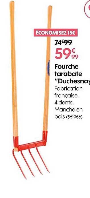 fourche tarabate "duchesnay"