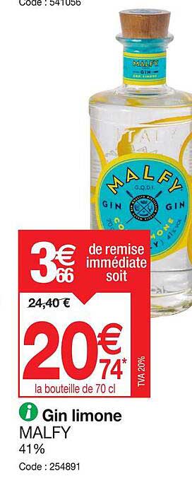 gin limone malfy