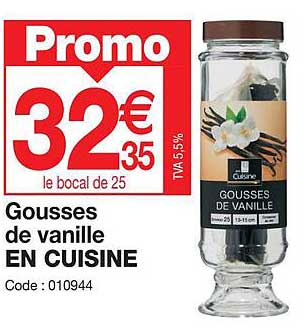 gousses de vanille en cuisine