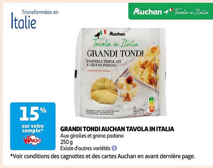 grandi tondi auchan tavola in italia