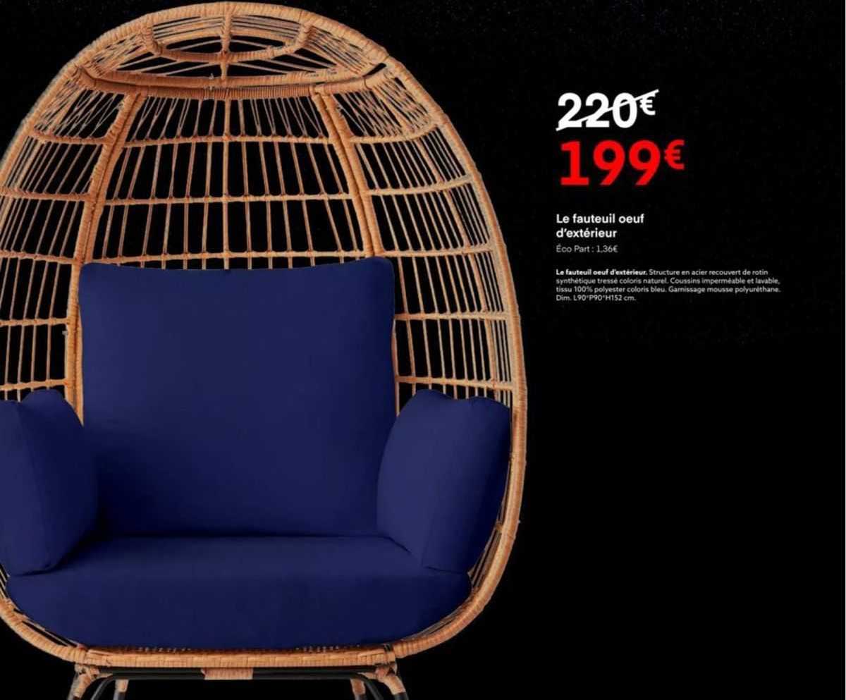 Le Fauteuil Oeuf D'extérieur