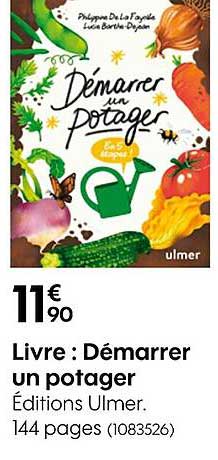 livre : démarrer un potager