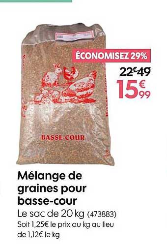 mélange de graines pour basse-cour