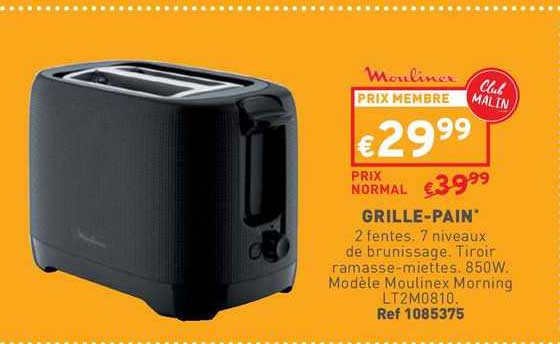 moulinex grille-pain