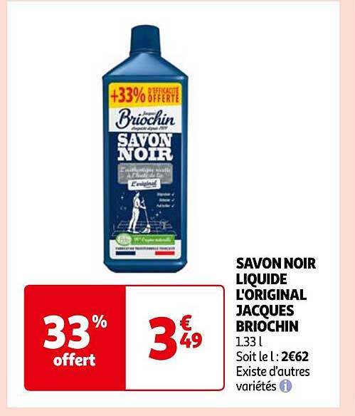 savon noir liquide l'original jacques briochin