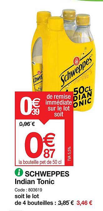 schweppes indian tonic