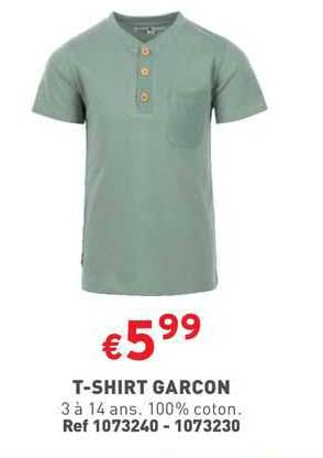 t-shirt garcon