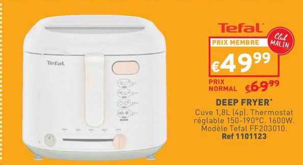 tefal deep fryer