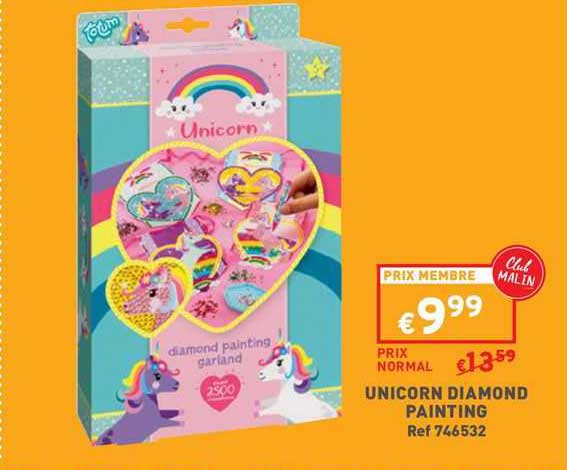 unicorn diamond painting