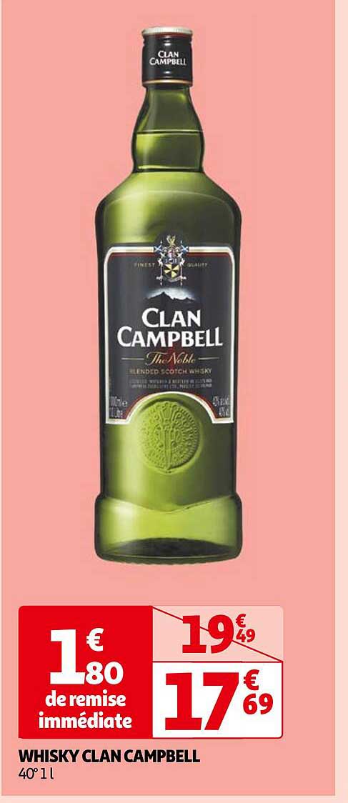 whisky clan campbell