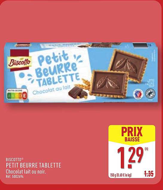 Biscotto Petit Beurre Tablette