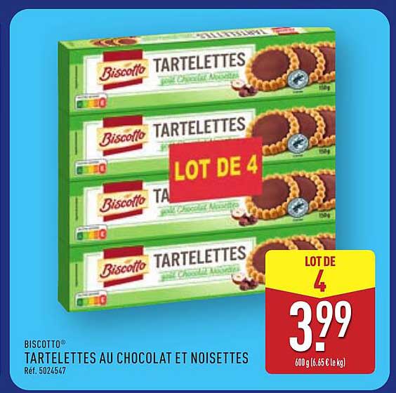 Biscotto TARTELETTES