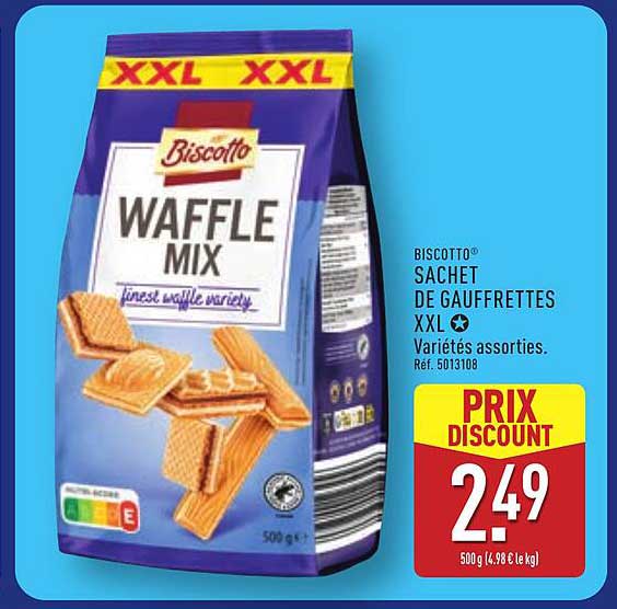 Biscotto Waffle Mix