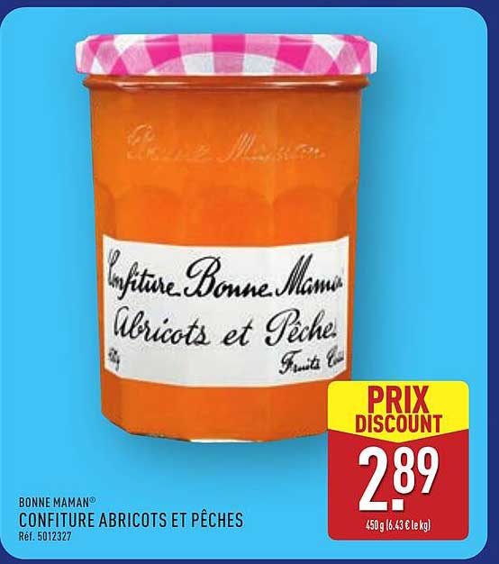 Bonne Maman Confiture Abricots et Pêches