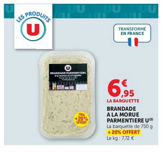 BRANDADE A LA MORUE PARMENTIERE U