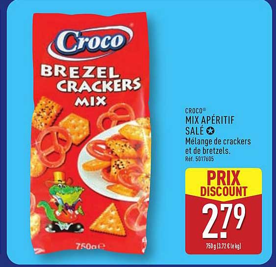 Croco BREZEL CRACKERS MIX