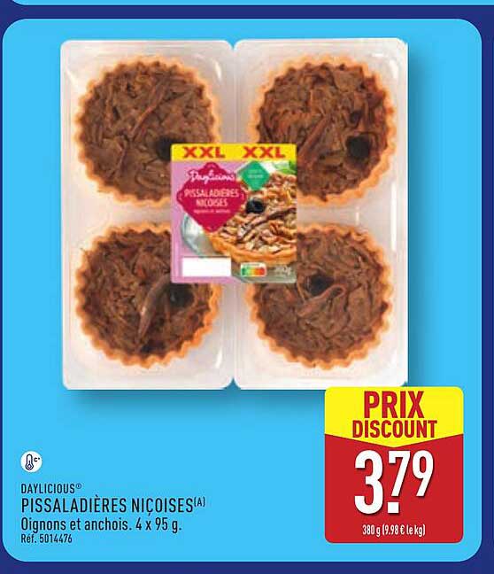 DAYLICIOUS Pissaladières niçoises