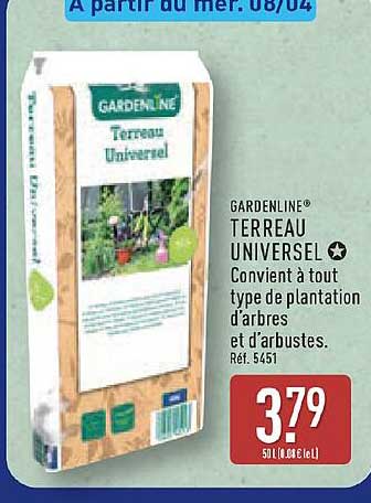 Gardenline Terreau Universel