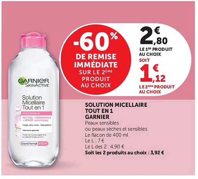 Garnier Solution Micellaire Tout en 1