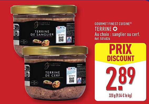 GOURMET FINEST CUISINE TERRINE