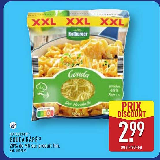 Hofburger GOUDA RÂPÉC