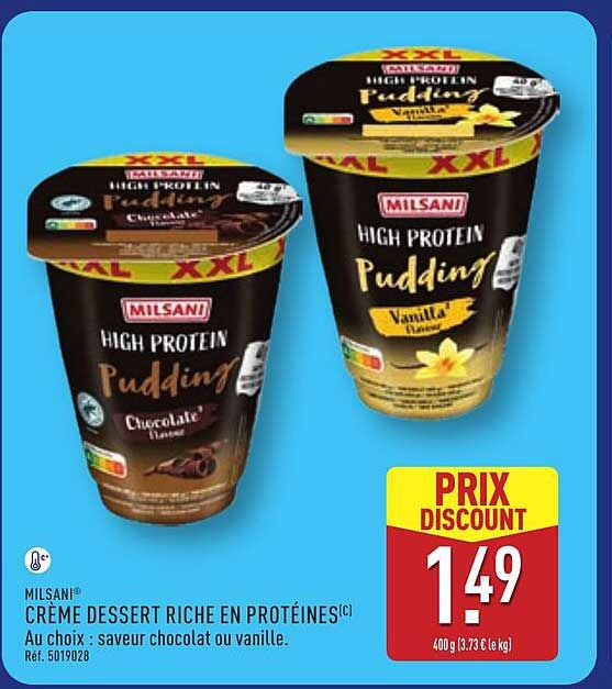 Milsani High Protein Pudding