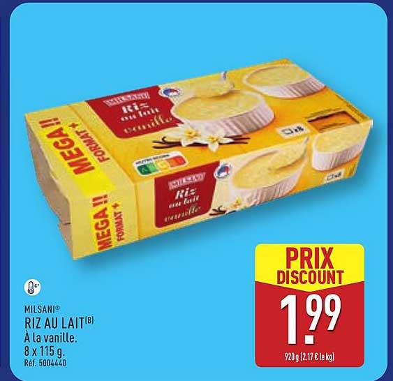 MILSANI RIZ AU LAIT