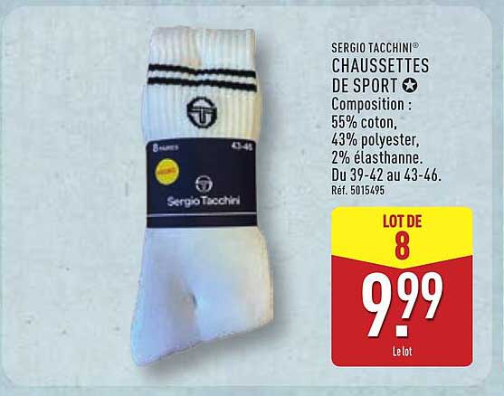 SERGIO TACCHINI CHAUSSETTES DE SPORT