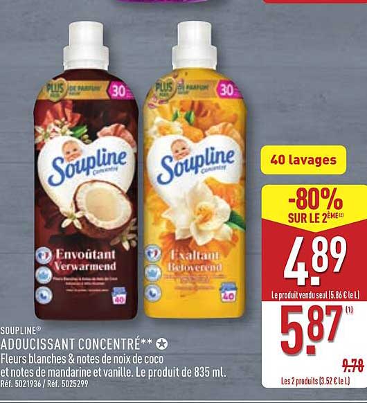 Soupline Adoucissant Concentré