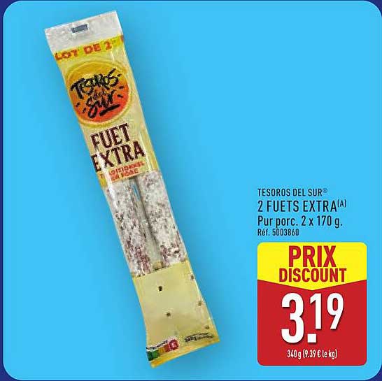 TESOROS DEL SUR 2 FUETS EXTRA