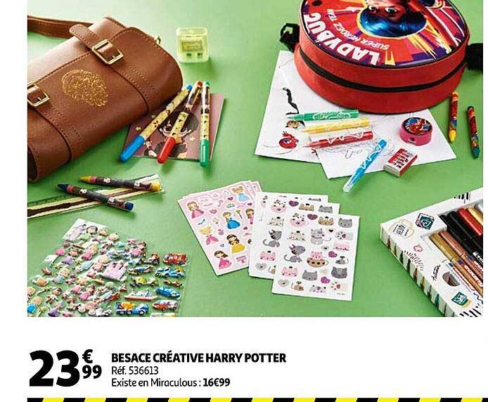 besace créative harry potter