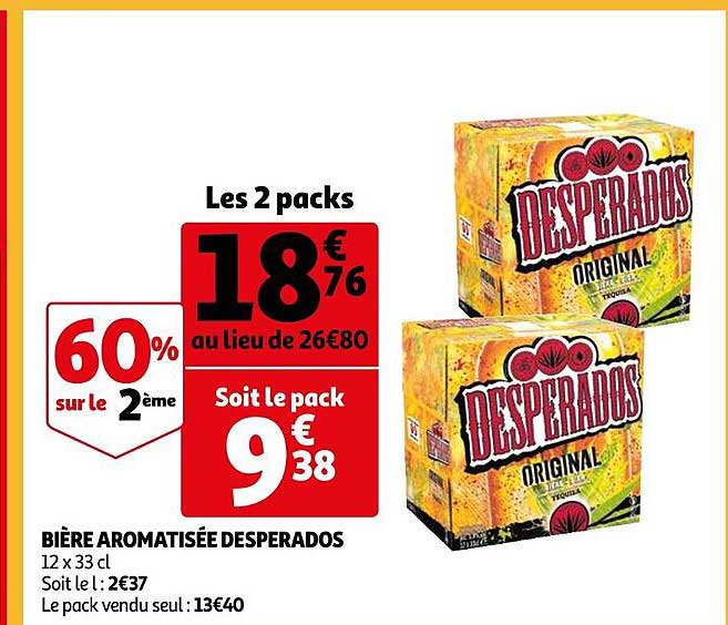 Bière Aromatisée Desperados