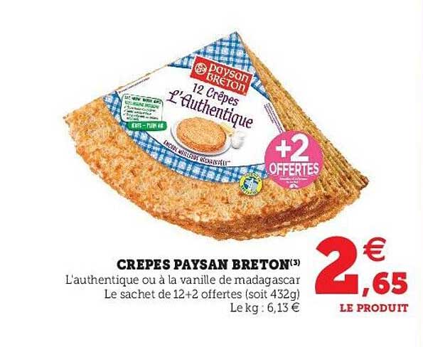crêpes paysan breton
