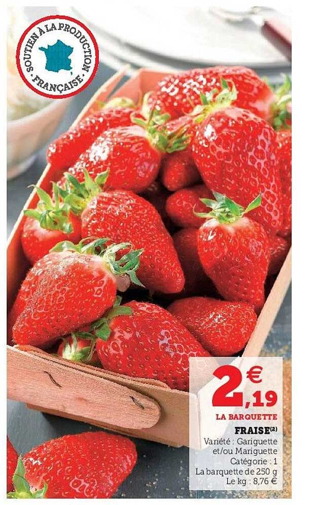 fraise gariguette et-ou mariguette