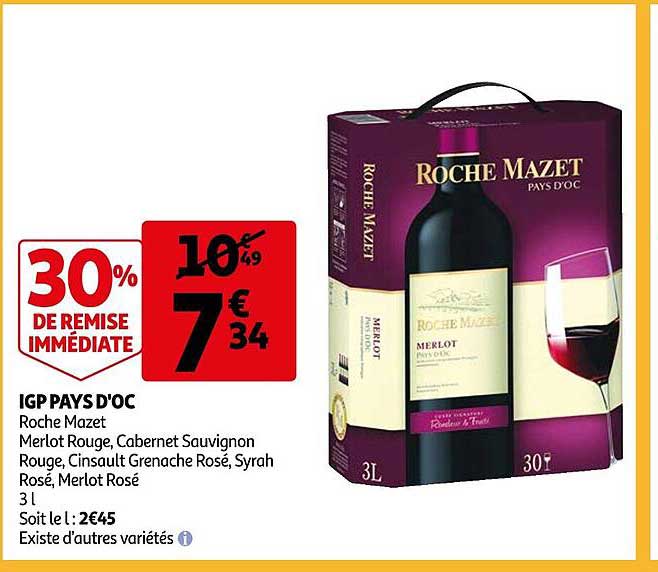 igp pays d'oc roche mazet