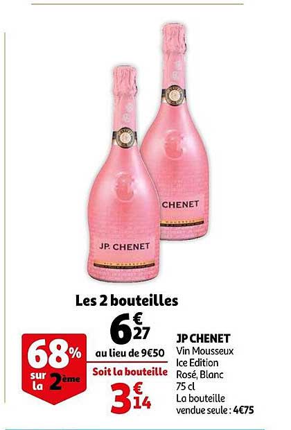 jp chenet vin mousseux ice edition