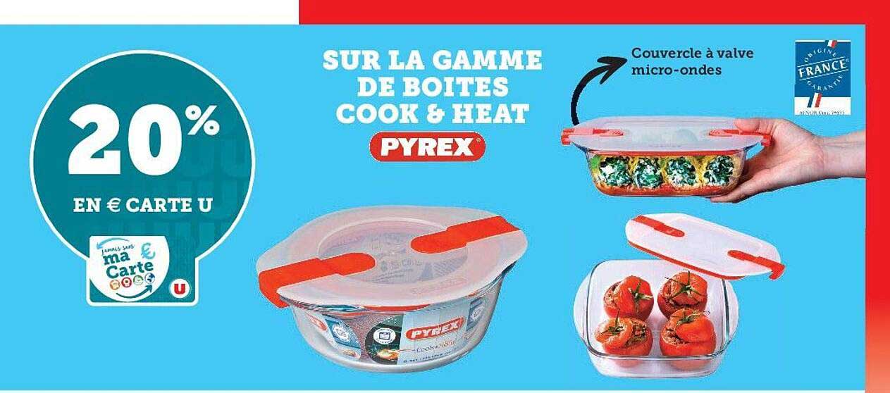 la gamme de boites cook & heat pyrex
