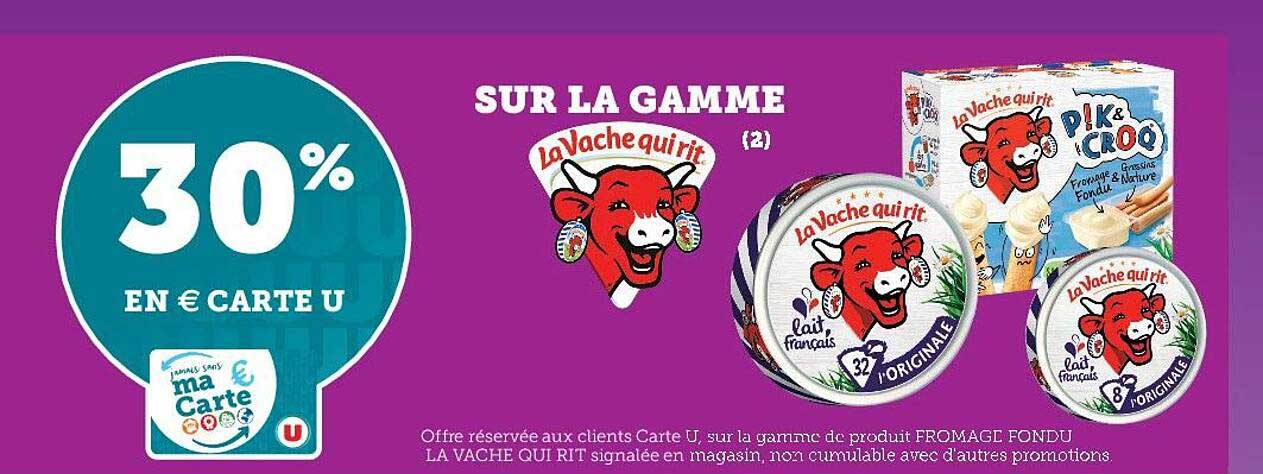 la gamme la vache qui rit