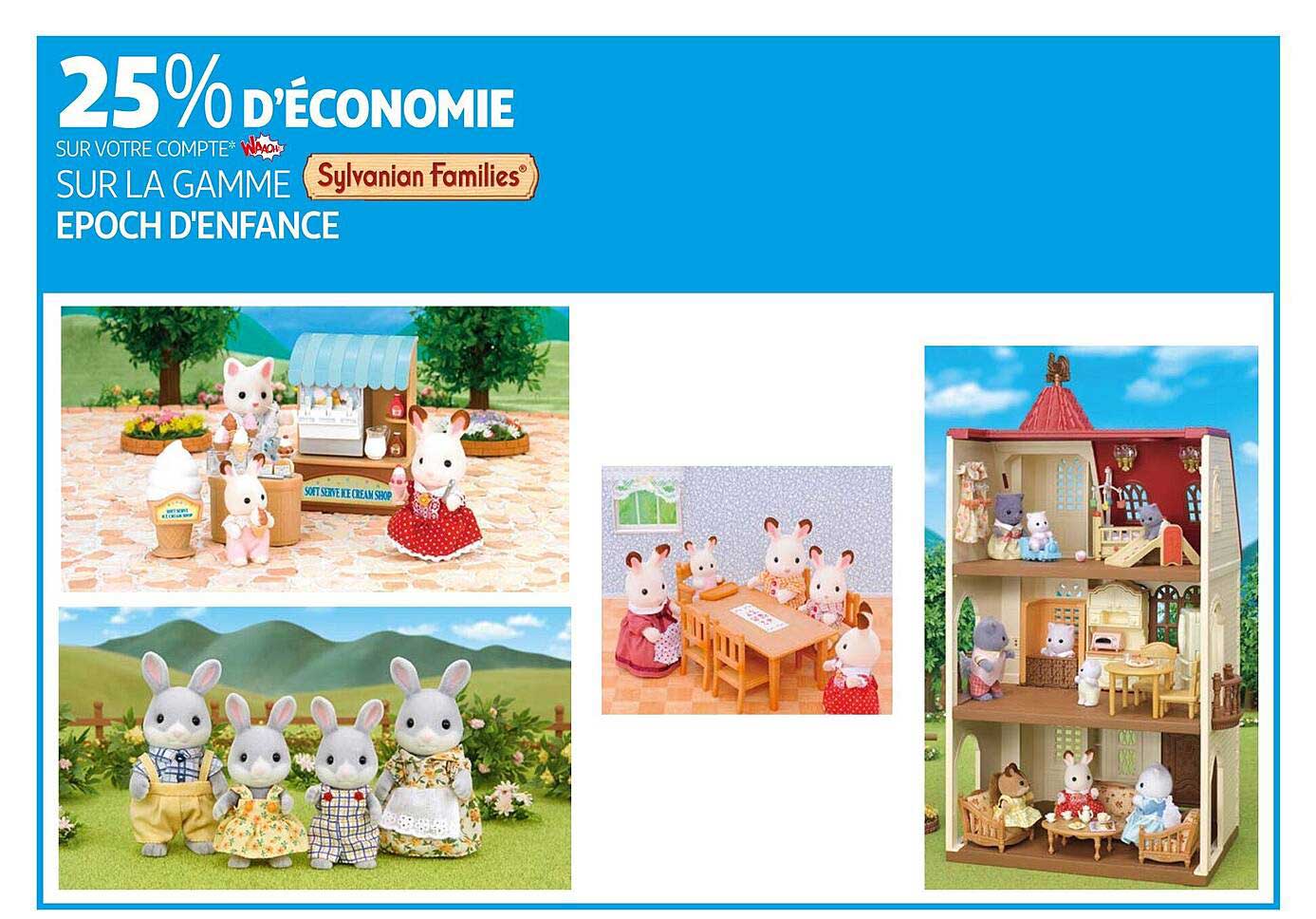 la gamme sylvanian familles epoch d'enfance