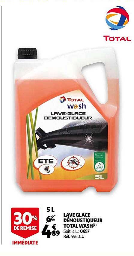 Lave Glace Démoustiqueur Total Wash