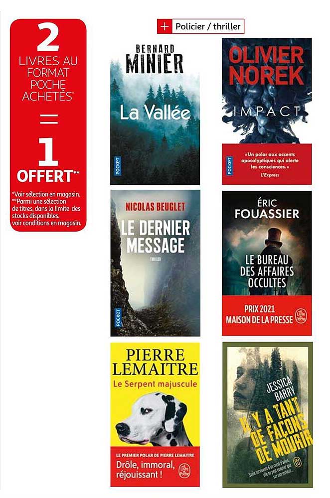 livres au format poche