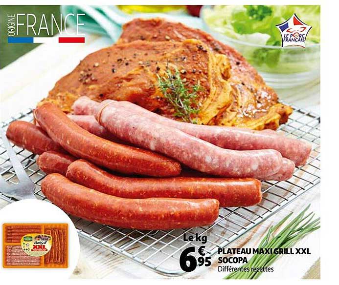 Plateau Maxi Grill Xxl Socopa