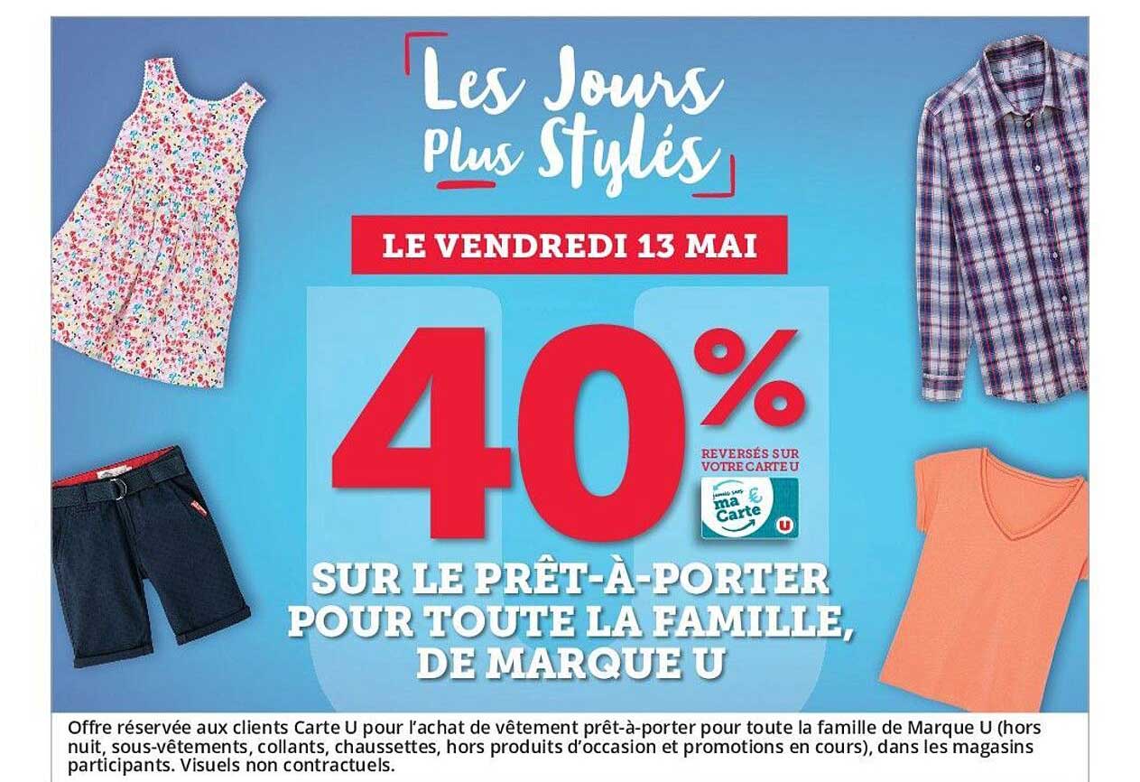 prêt-à-porter pour toute la famille, de marque u